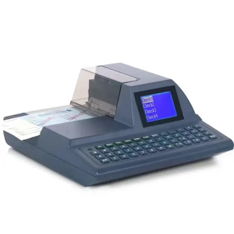 Full-Keyboard Check Printing Printer Cheque Writer Cheque Writing Machine Bank Check Writer DOT Matrix Printer