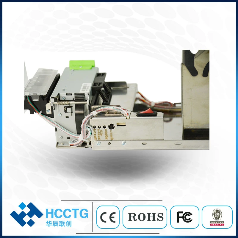 Embedded RS232+USB 1d 2D Data Matrix Printing Thermal Receipt Kiosk Printer with Auto Cutter (HCC-EU807)