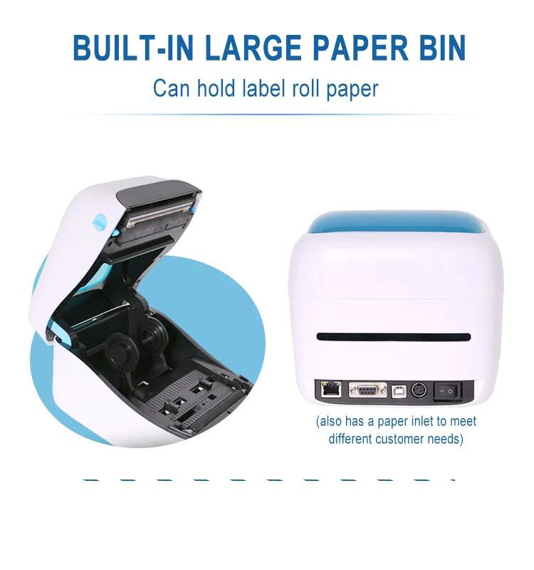 203 Dpi Label Shipping Printer 4X6 4 Inch Thermal Sticker Printer Bluetooth Printer