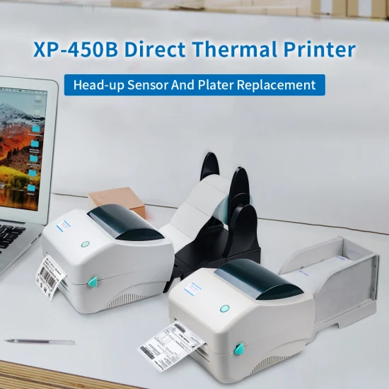 Xprinter XP-450B Desktop 4 Inch Inkless Bluetooth Portable Label Thermal Printer