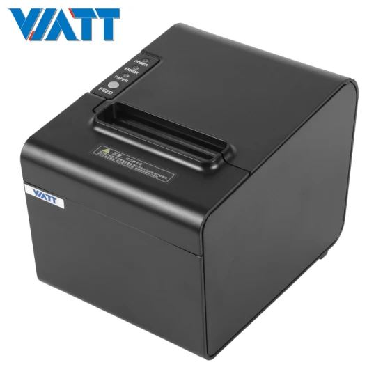 80mm USB+Ethernet+Serials Portable Desktop Direct Thermal Transfer Barcode Label Receipt Printer