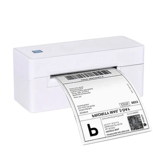 4 Inch Barcode Shipping Label Printer 4X6 Thermal Printer 110mm Sticker Shipping Printer USB Blue Tooth with Software