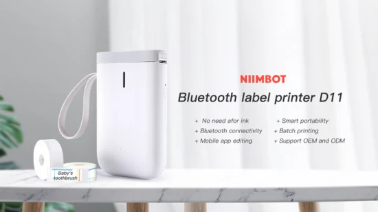 Niimbot Barcode Portable Mini Bluetooth Connected Smart Thermal Label Printer